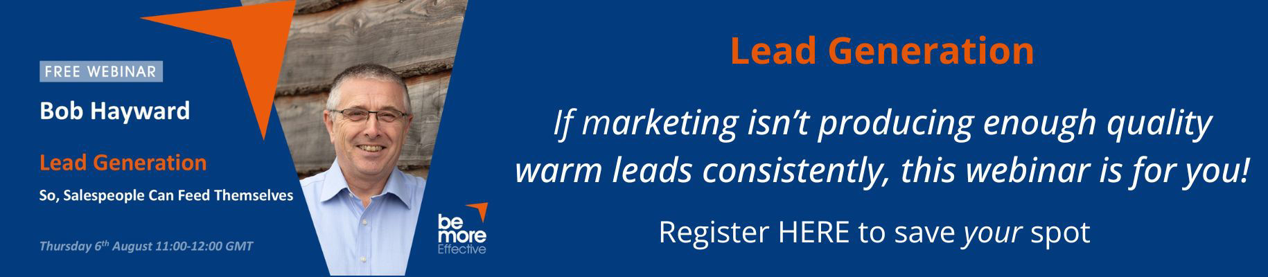 Bob Hayward webinar